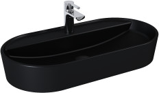 Elita 145105 UMYWALKA BABETTE 80x40 BLAT CERAM BLACK MATT
