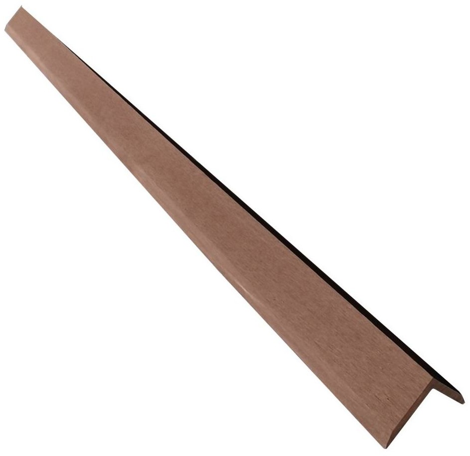 NATERIAL Listwa wykończeniowa 5.5 x 240 x 4 cm narożna brązowa  NATERIAL