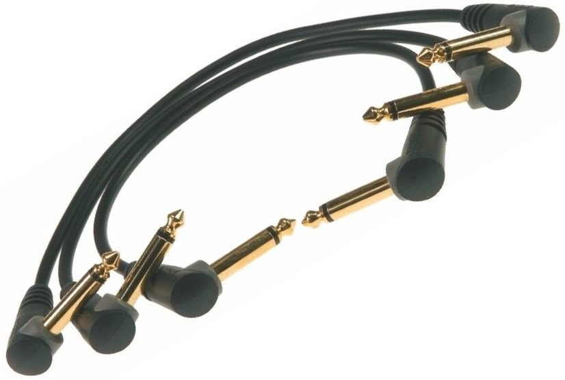 Klotz Złączka Do Efektów Gitarowych Jack 3szt 15cm