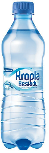 KROPLA BESKIDU Woda mineralna 0.5l gazowana KroplaBeskidu