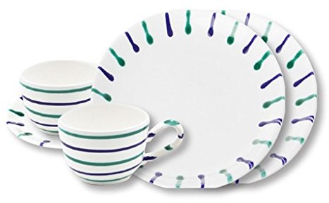 Gmundner Keramik Gmundner ceramika manufaktura 0104stsc06set traunsee Breakfast for Two Classic, 0104STSC06SET
