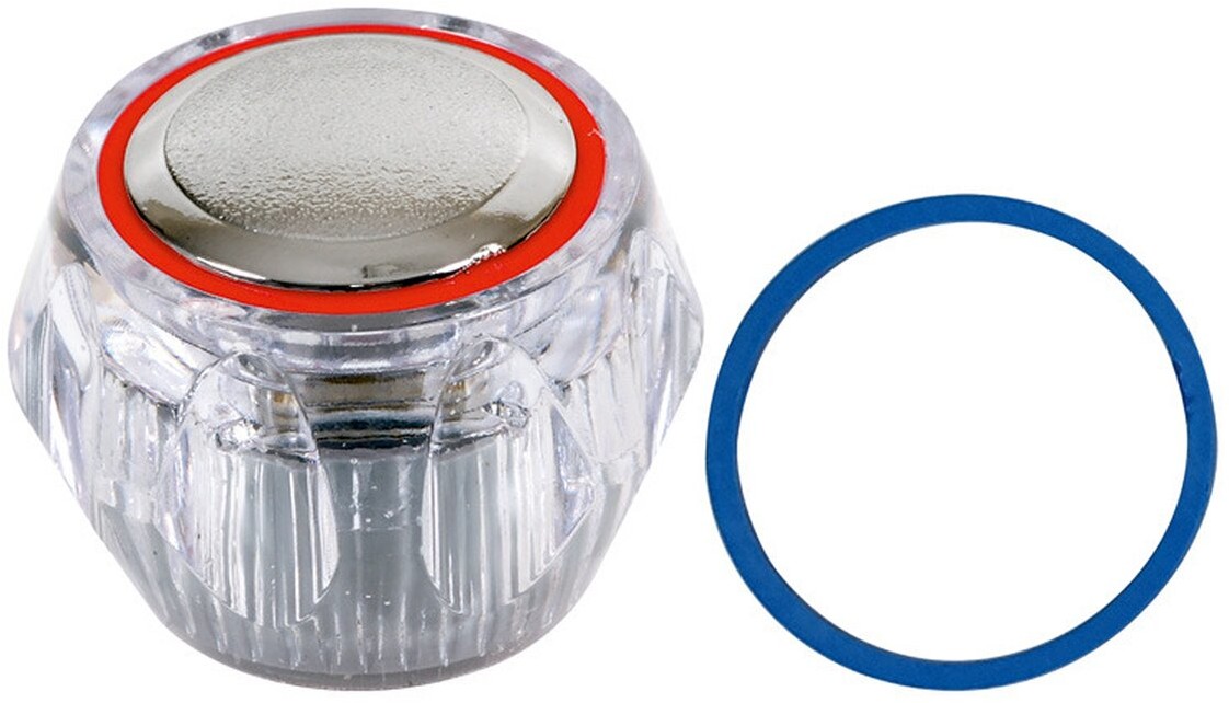 TYCNER Pokrętło okrągłe przeźroczyste 1/2 cala 15