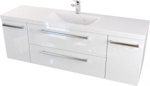 Furni Szafka z Umywalką ATHOS 140 cm D ATH UM 140 D