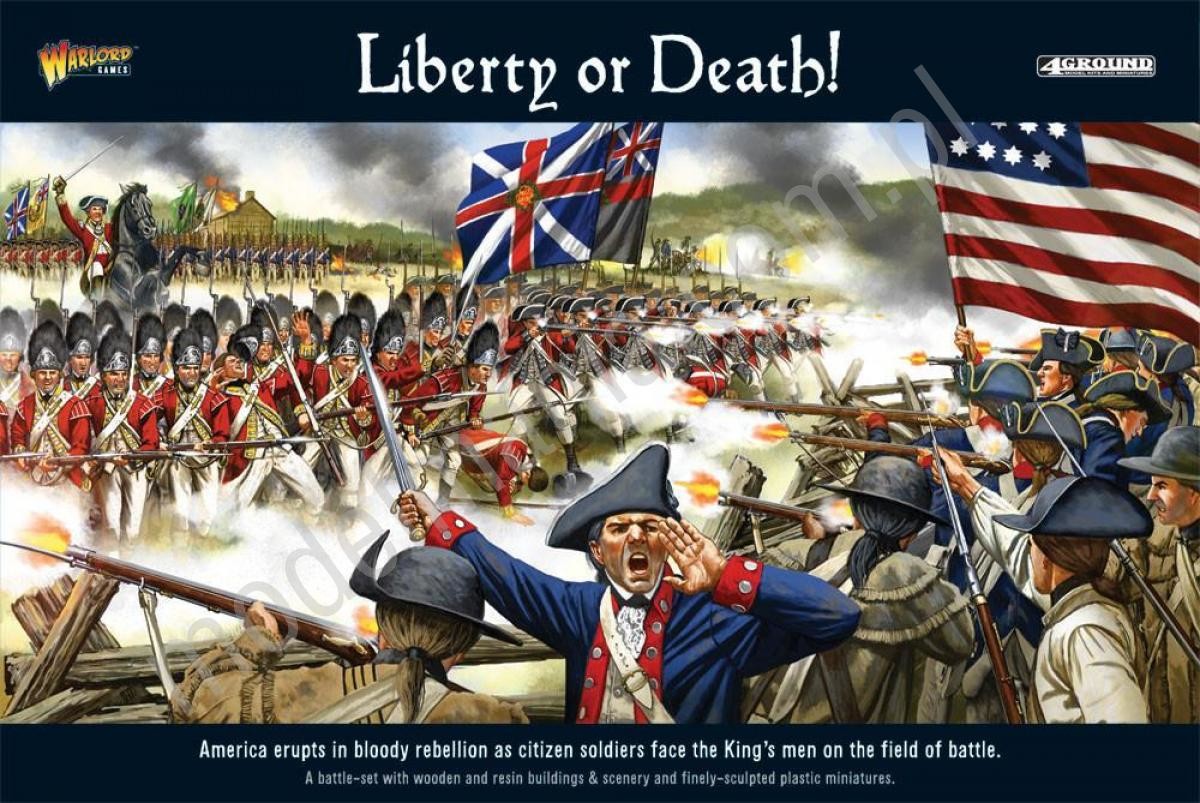 Фото - Збірна модель Zestaw bitewny „Wolność lub śmierć” amerykańskiej wojny o niepodległość WG