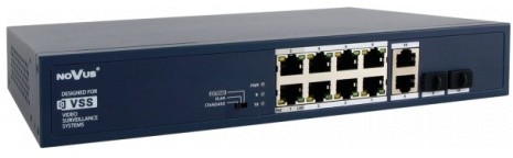 Novus Switch 8xPoE +2xCombo NVS-3308SP NVS-3308SP