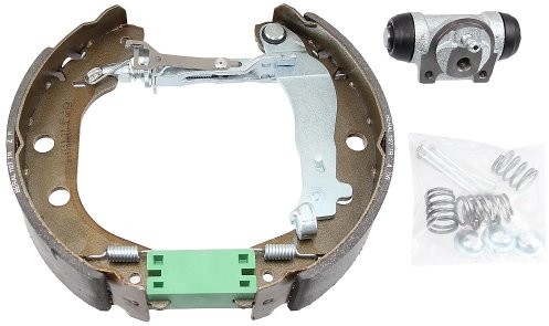 ABS All Brake Systems ABS 111451 zestaw szczęk hamulcowych, komplet z cylindrem 111451