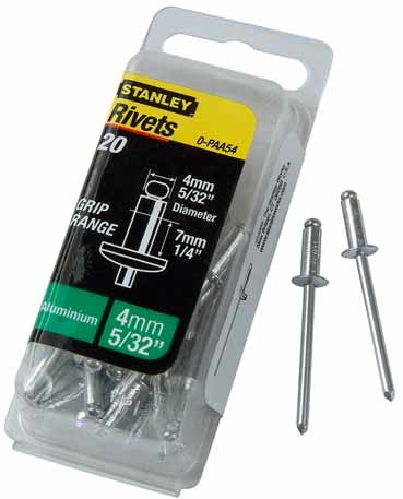 Stanley Nity aluminiowe 3x6mm opakowanie 20szt 1-PAA44T