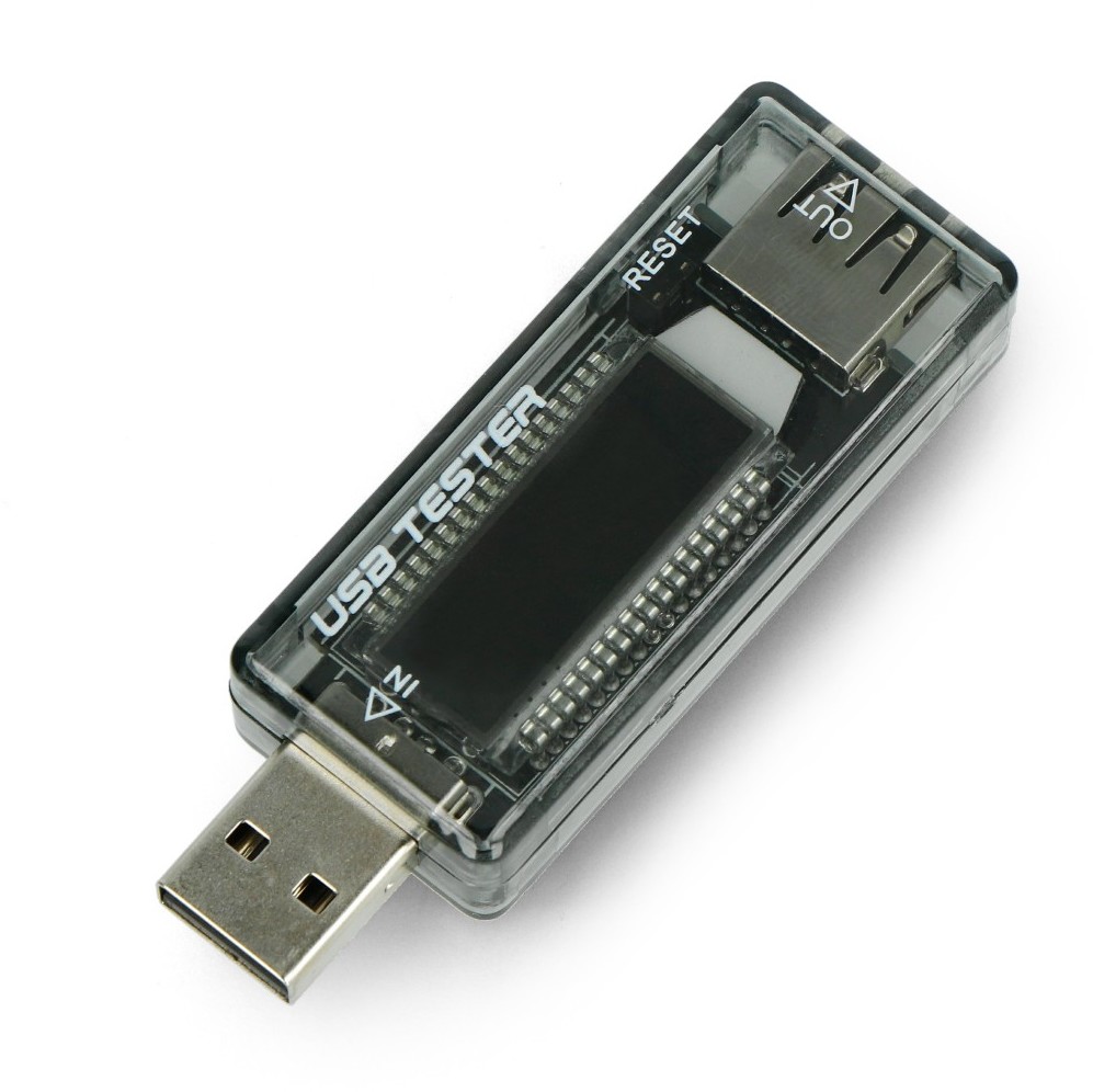 OEM USB Tester KWS-V21 miernik prądu i napięcia z portu USB DNG-17513
