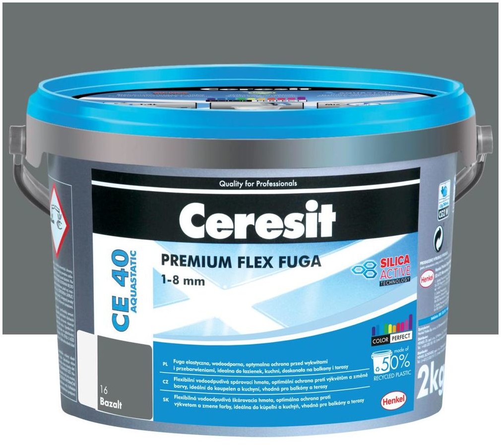 Ceresit Fuga Fuga Elastyczna Szary betonowy 2 kg