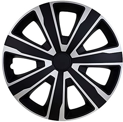AUTOSTYLE AutoStyle PP 5506SB zestaw kołpaków Tenzo 40 cm srebrny/czarny PP 5506SB
