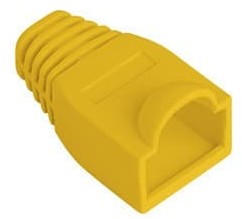 LANBERG Osłonka na wtyk RJ45 żółta 100 sztuk AKLAGKSAW000040