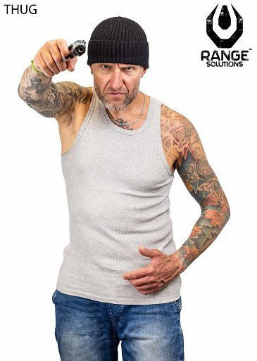 Range solutions Tarcze strzeleckie Range Solutions Thug - 50 szt. (RAN-14-032778) G RAN-14-032778