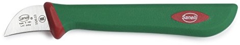 Linia sanelli Premana Professional, kastanienmesser CM.3, ze stali nierdzewnej, zielony i czerwony, 14.0 x 1.5 x 2.5 cm 332603