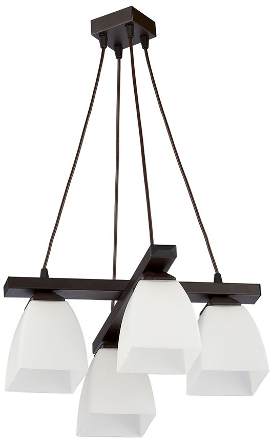 Jupiter 1112 - AB4 - Lampa wisząca ALBA 4xE27/60W/230V