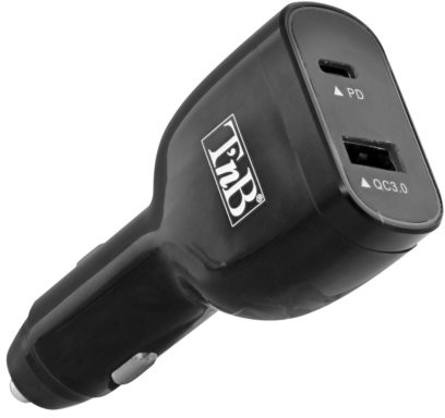 Norauto Ładowarka samochodowa do zapalniczki dużej mocy 2 USB TnB
