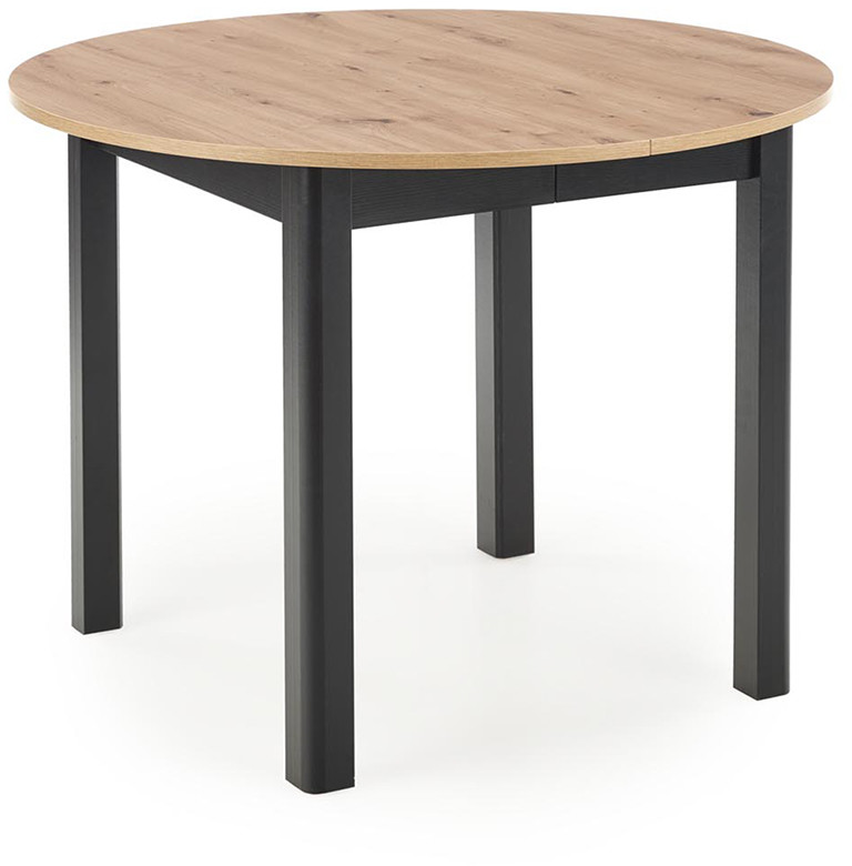 Halmar Stół Ringo dąb artisan wymiary 102-142x102x76 cm 5821