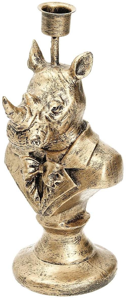 Dekoria pl pl Świecznik Gold Rhino 23cm 11 x 10 x 23 cm 814-102