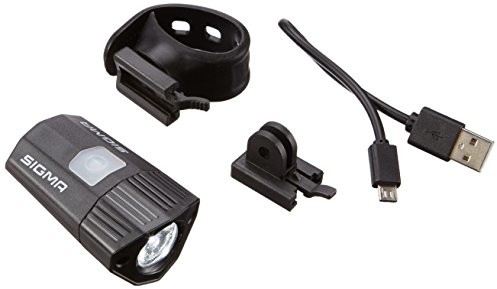 Sigma Buster 100 HL lampa kask, czarna, 0 C9F156