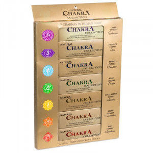 Kadzidła Paleta kadzideł na wszystkie czakry - 7 Chakra Collection, A.S. Agarbathi