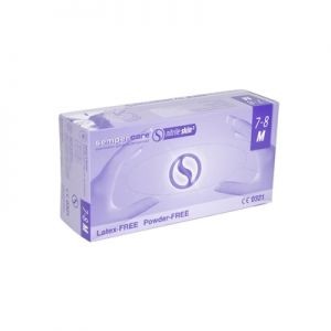 SKAMEX Rękawice diagnostyczne nitrylowe bezpudrowe 200szt Sempercare SKIN 2