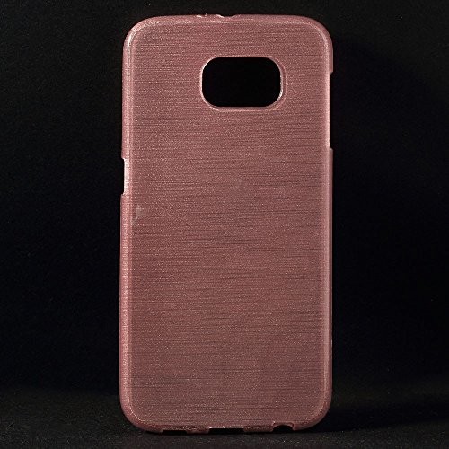 LD Case A000055 Back Cover szczotkowany do Samsung Galaxy S6 G920, jasnoróżowy A000055