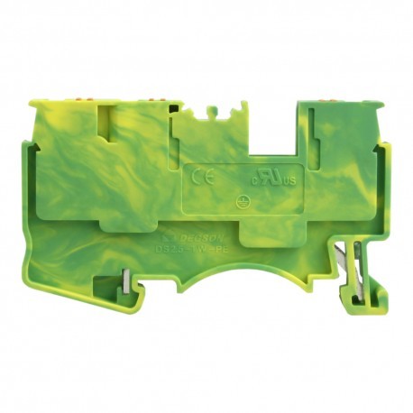 Geberit DEGSON szynowa 2,5mm2 3 przewody 1P zacisk push-in żółt-ziel DGN 3954 DS2.5-TW-PE-01P-1C