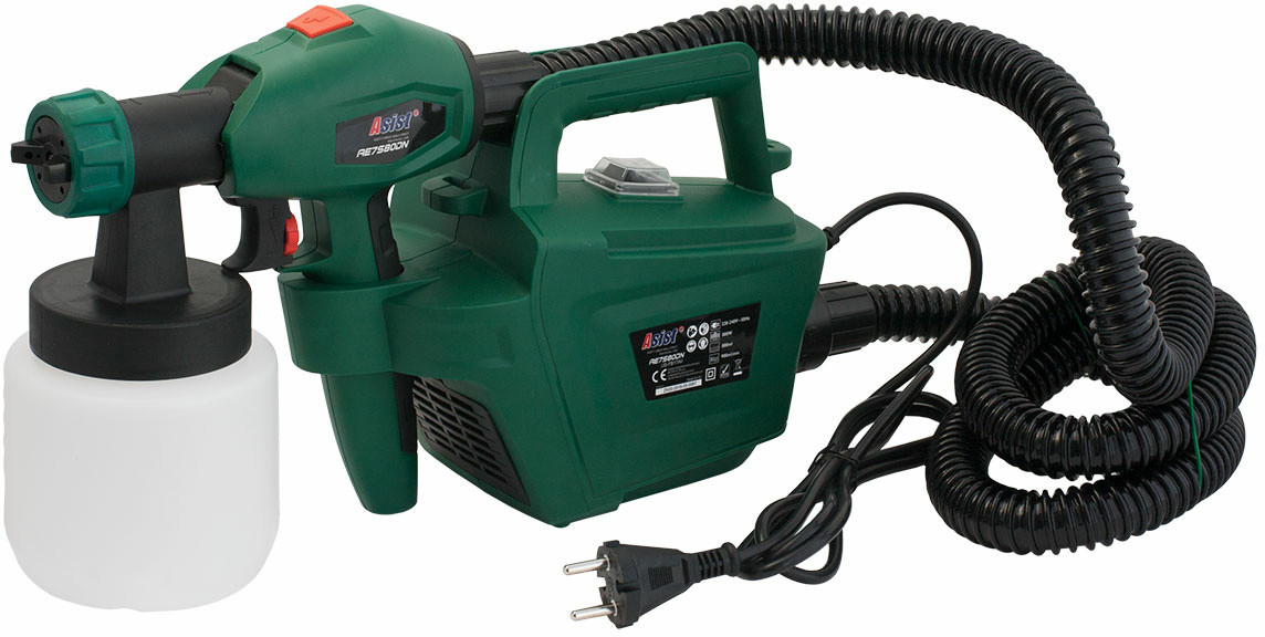 Asist AE7S80DN elektryczny pistolet zraszający, 800 W, 800 ml