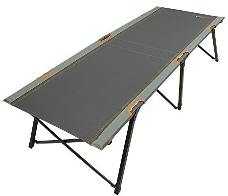 Portal Ron składany, 204 x 79 x 50 cm, 10,5 kg, nośność 100 kg Cot, szary Pomarańczowy, XL PT-CB-RON