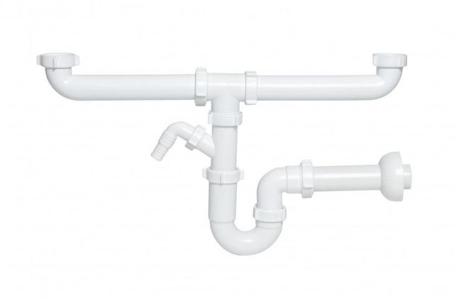 TYCNER Półsyfon zlewozmywakowy 1 1/2