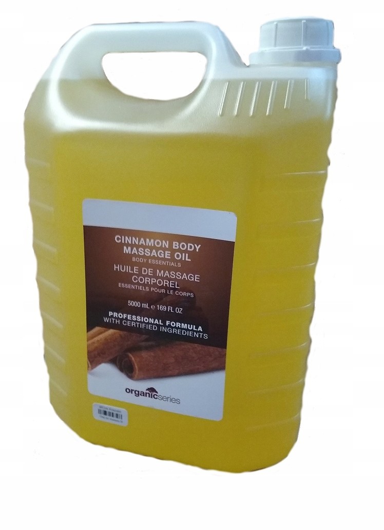 Organic Olej Oliwka do masażu ciała Cynamon 5L