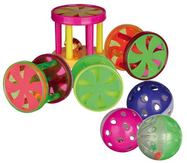 Trixie Rolka lub piłka z dzwonkiem 4cm KTRI304