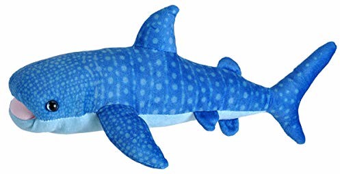 Wild Republic 23477 Soft Living Ocean Mini Blue Whale, przytulanka zabawka, 40 cm, wiele 23477