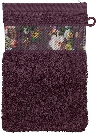 Essenza Rękawica kąpielowa Fleur śliwkowa 401055-200-006