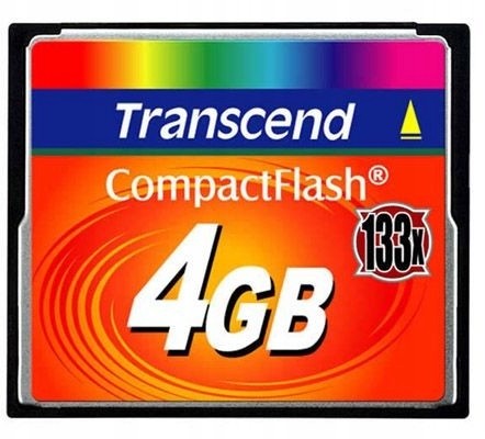 Karta pamięci CompactFlash 133 4GB 50/20 MB/s