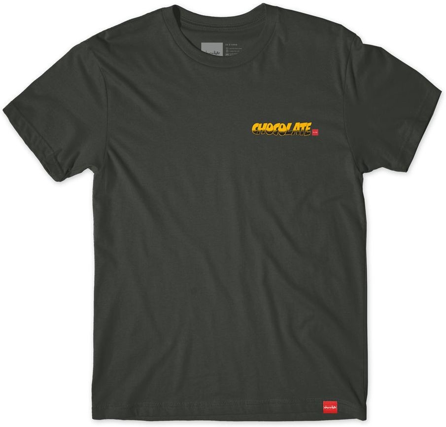 Chocolate t-shirt RUDE BOY COMFORT TEE Graphite