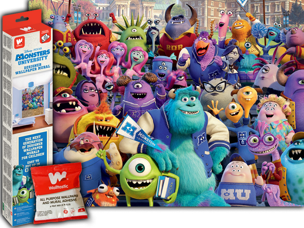 Fototapeta 3D Dla Dzieci Monsters Potwory + Klej