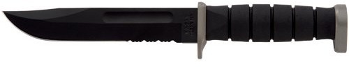 Ka-Bar d2 Fighting Knife Black Eagle Sheath, Combo Edge 1281