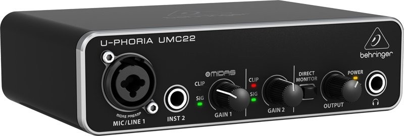 BEHRINGER UMC22 U-Phoria