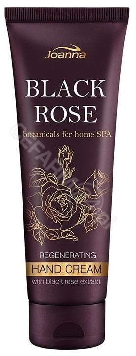 Joanna Botanicals For Home Spa Regenerujący krem do rąk Ekstrakt z czarnej róży 75 g
