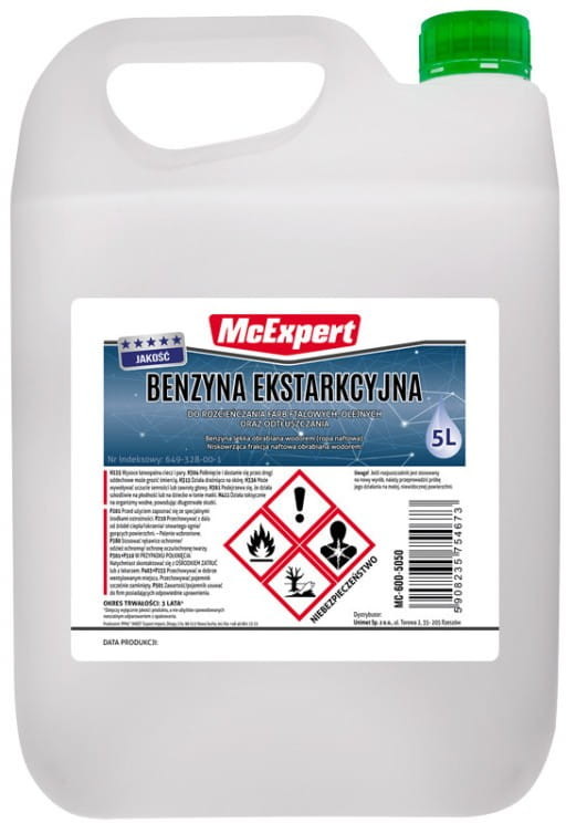 MCEXPERT* BENZYNA EKSTRAKCYJNA 5L MC-600-5050 [7754171]