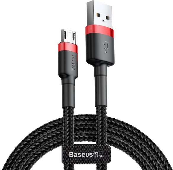 Фото - Кабель BASEUS Kabel USB - Micro USB  Cafule CAMKLF-B91 1 m Czerwony 