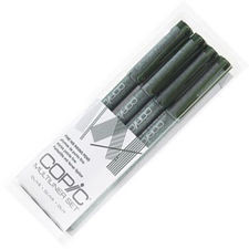 Copic COPIC Multiliner Cienkopis 0.5,0.3,0.1,0.005 olive 22075627