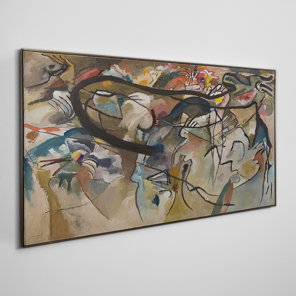 PL Coloray Obraz Canvas Abstrakcja Kandinsky 100x50cm