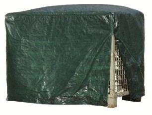 Rainexo Rain EXO rx120 Gib-G kratka Box-kuchenny 125 x 85 x 98 cm, 120 G/M bez konieczności korzystania z zamkiem błyskawicznym, okrywające zielone (RX120-GIB-G)