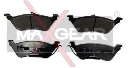 MaxGear Zestaw klocków hamulcowych, hamulce tarczowe 19-0646
