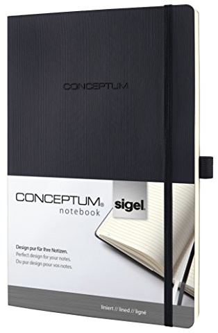 Sigel notatnik, ok.A4, miękka okładka, teraz z powierzchnią softwave, CONCEPTUM CO311