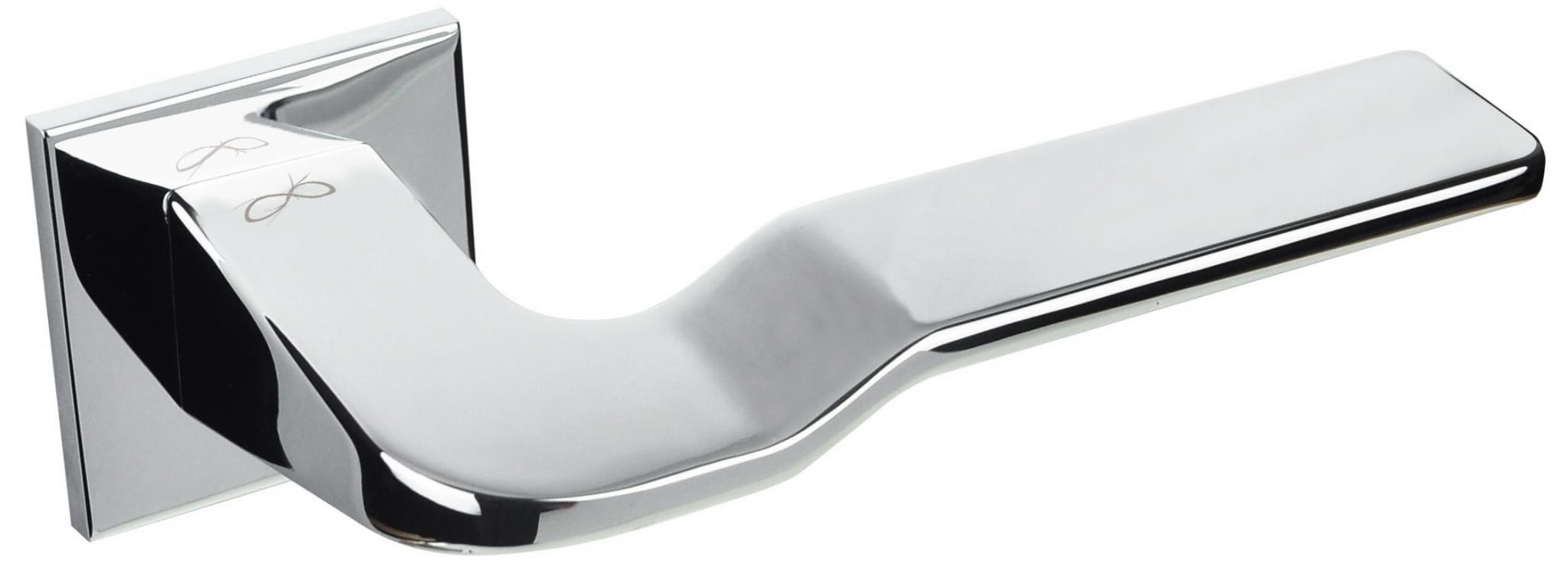 Infinity line KLAMKA BALI SLIM NA ROZECIE KWADRATOWEJ KOLOR CHROM KBLA S 700