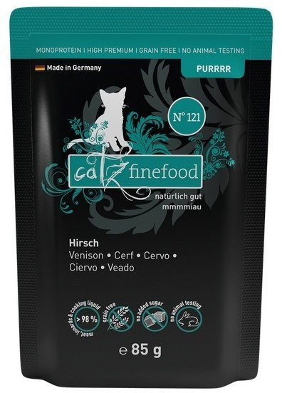 Catz Finefood Purrrr N.121 Jeleń saszetka 85g 18176