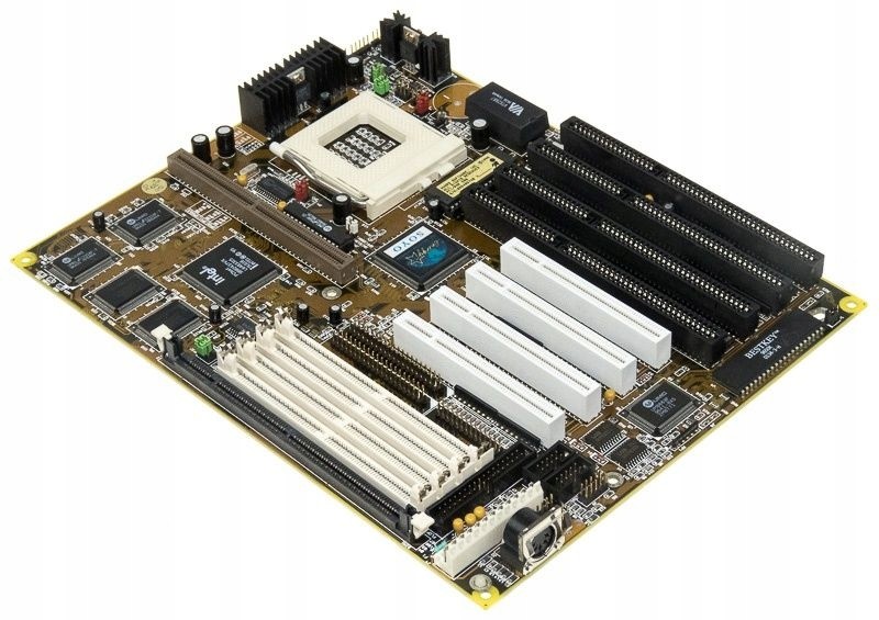 Soyo SY-5VA Socket 7 Płyta Edo Sdram 4x Isa Pci At