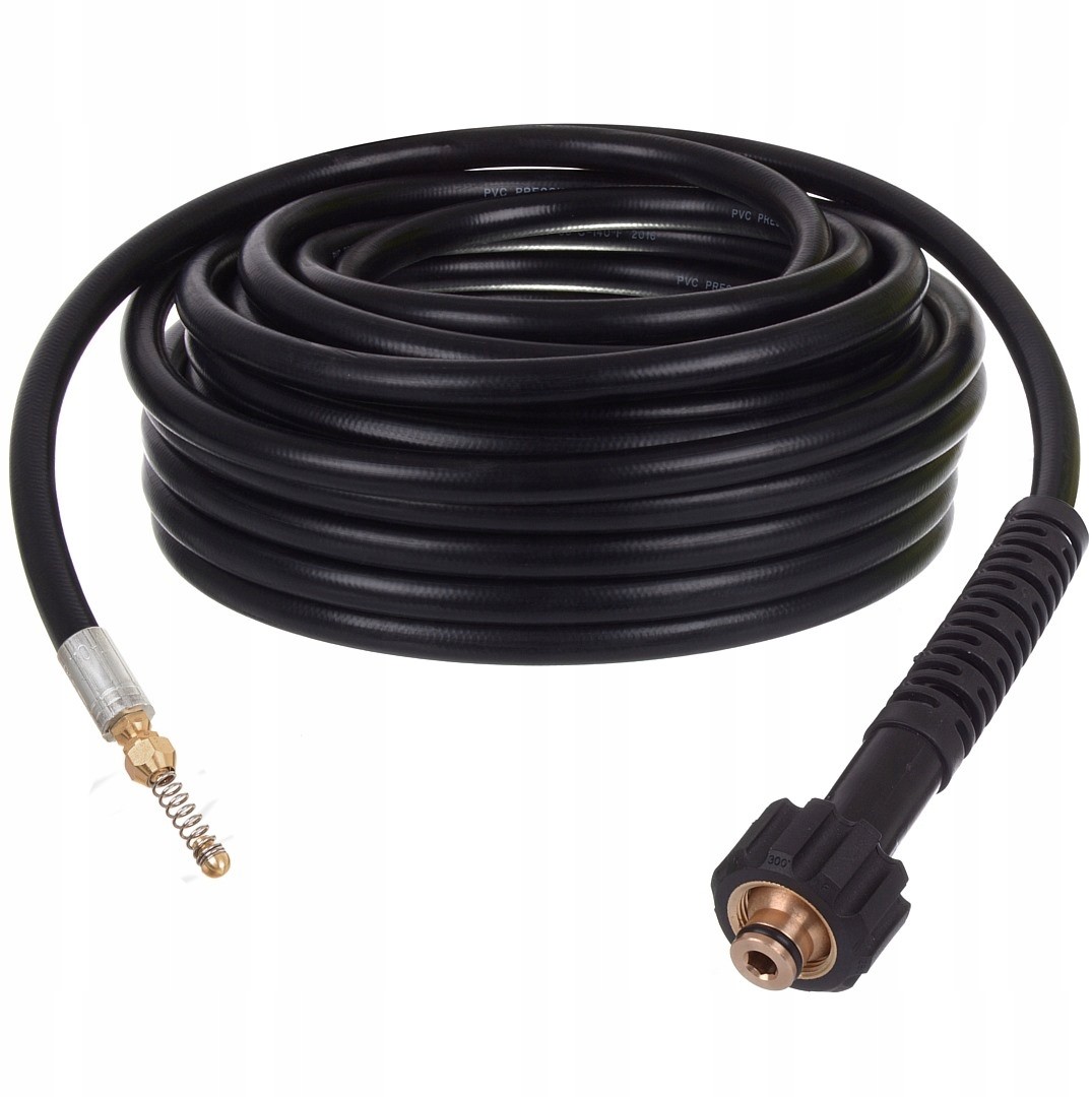 Karcher Wąż 15m kanalizacji rur ze sprężyną do Hd